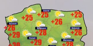 Pogoda na 9 sierpnia