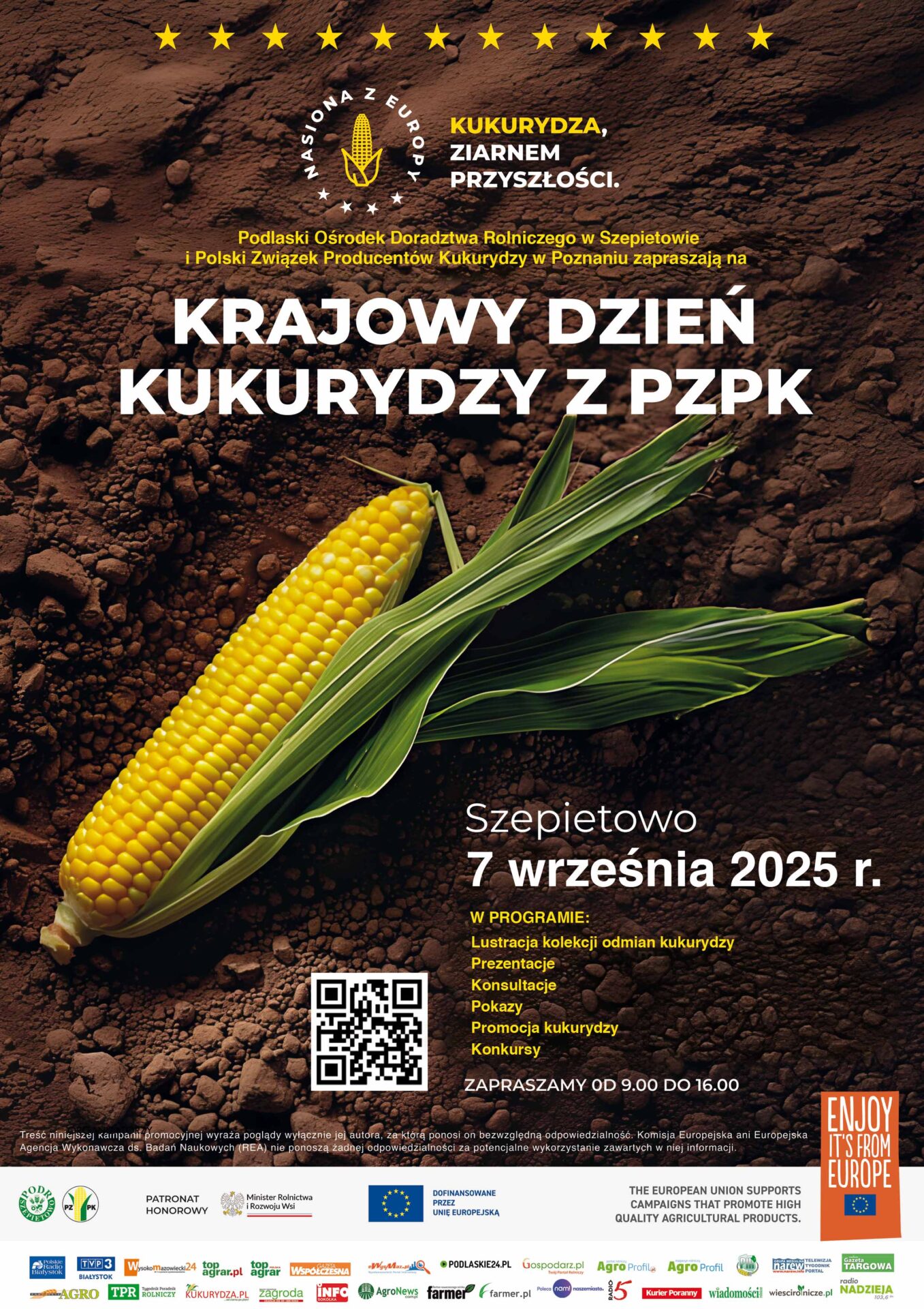 Krajowy Dzień Kukurydzy 2025 w Szepietowie – Kukurydza ziarnem przyszłości