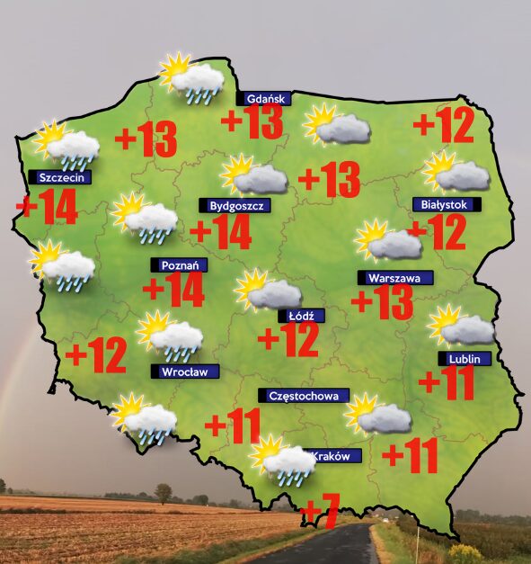 Pogoda 1 pażdziernika
