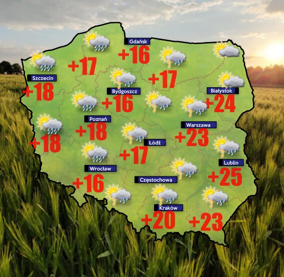 14 września pogoda- od jutra zacznie rządzić w pogodzie pierwszy etap jesieni 1 Pogoda 14 września