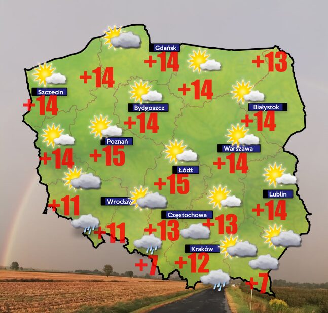 Pogoda 25 września. O świcie do -2 stopnie w Różanymstoku na Podlasiu 1 Pogoda 25 września
