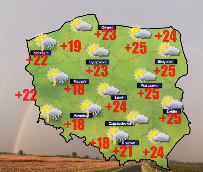 Pogoda 8 września. Na termometrach od 8 do 25 stopni 1 Pogoda 8 września