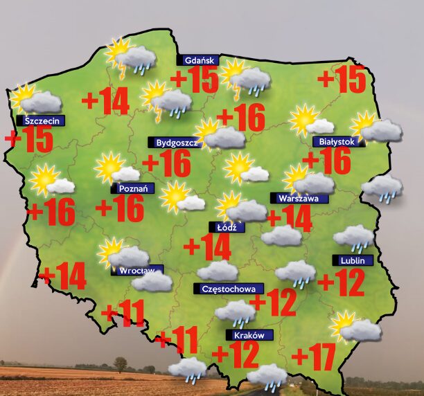 Pogoda do 30 września. Sucho, wietrznie, słonecznie 1 Pogoda do końca września
