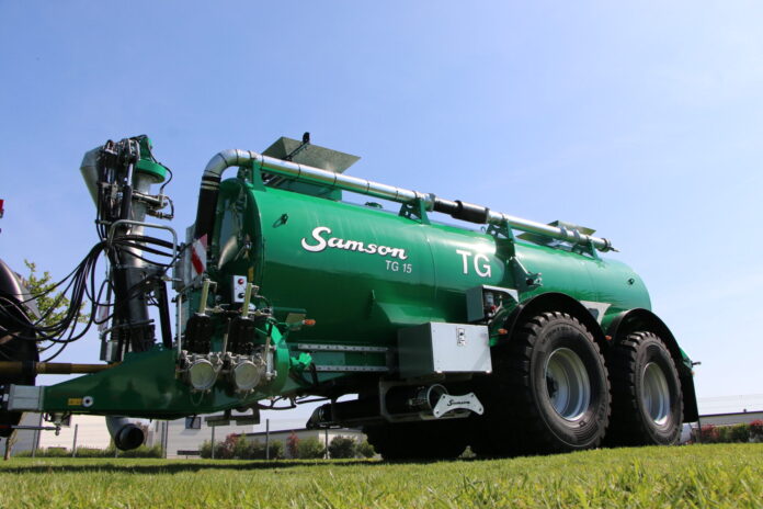 Samson prezentuje TG15 - nowy model wozu asenizacyjnego