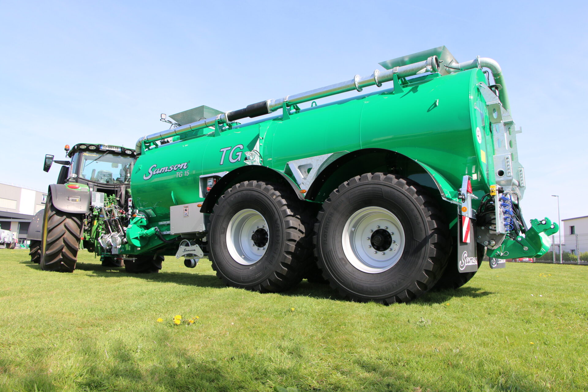 Samson prezentuje TG15 – nowy model wozu asenizacyjnego