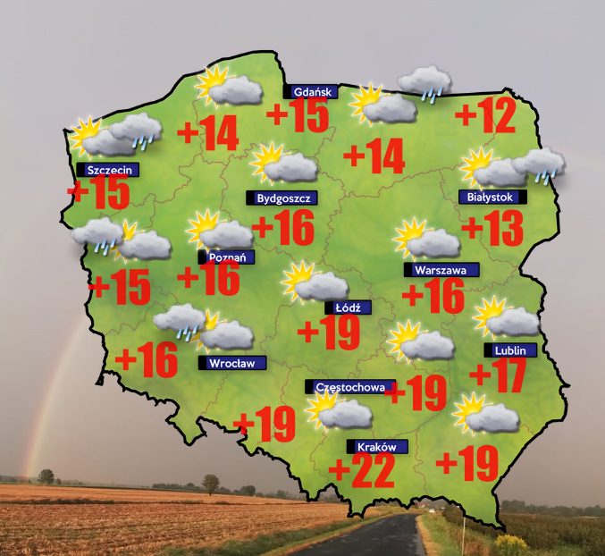 Pogoda. Nawet do 23 stopni w Wadowicach 1 23 października