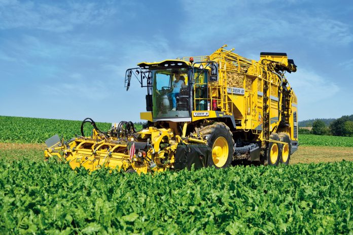 Kombajn do zbioru buraków w koncepcji Rolnictwa 4.0