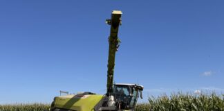 Nowy kocur od Claas z gigantycznym apetytem wynoszącym 500 ton na godzinę!