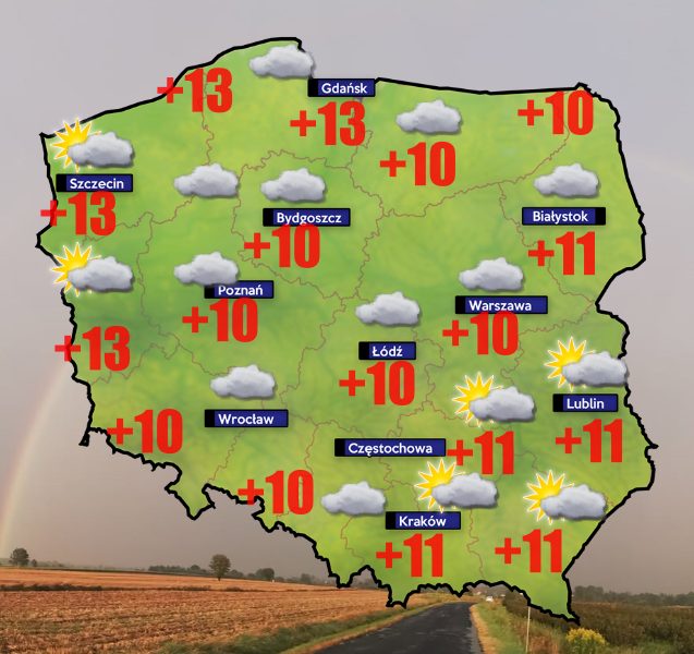 Pogoda. W weekend słońce i przymrozki a za tydzień dmuchnie halnym 1 POGODA 16 PAŹDZIERNIKA
