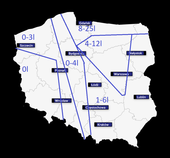 Pogoda 18 października