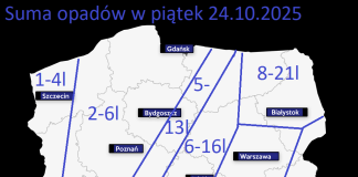 Pogoda 24 października