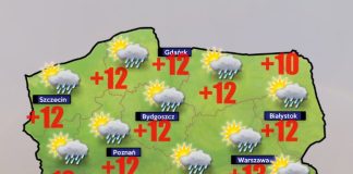 Pogoda 30 października. Ciepło i bardzo wietrznie- miejscami pojawią się burze z gradem Pogoda 30 października