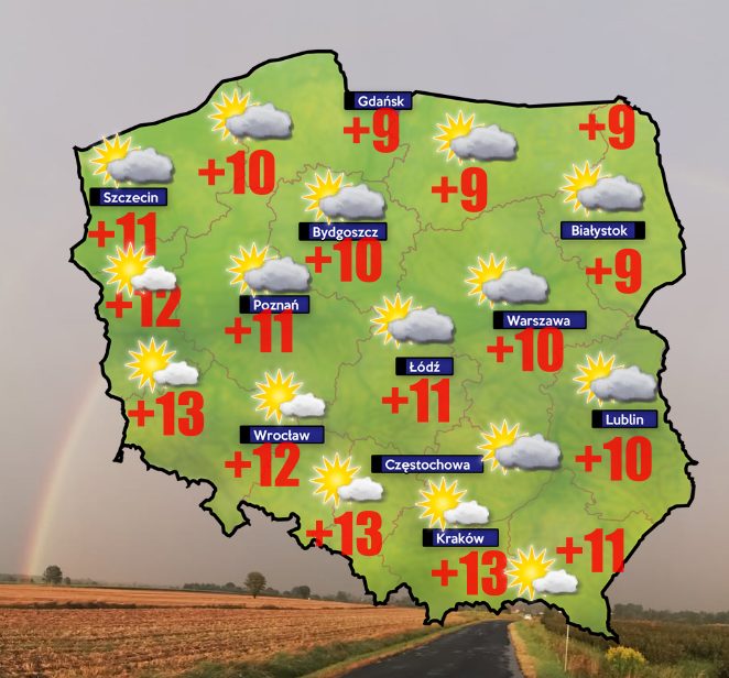 Pogoda. 31 października z ochłodzeniem 1 Pogoda 31 listopada