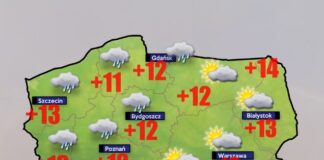 Pogoda 8 październik
