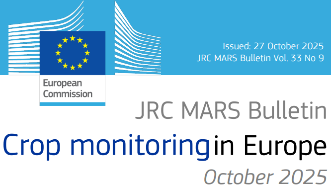 Progoza plonów średich w UE Prognoza plonów średnich w UE