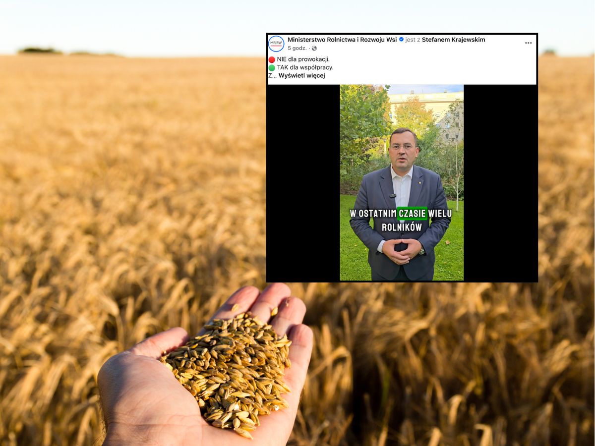 Klęska urodzaju w Polsce! Minister Krajewski zaprasza rolników na pilne spotkanie w Warszawie