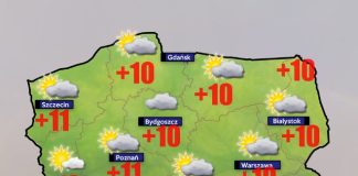 Pogoda 12 listopada