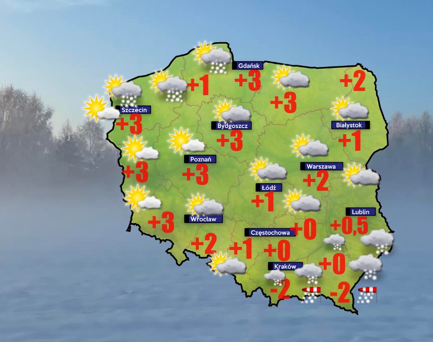 35 cm śniegu spadnie do niedzieli w Bieszczadach