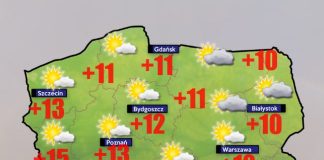 Pogoda 5 listopada-ciepło i słonecznie Pogoda 5 listopad