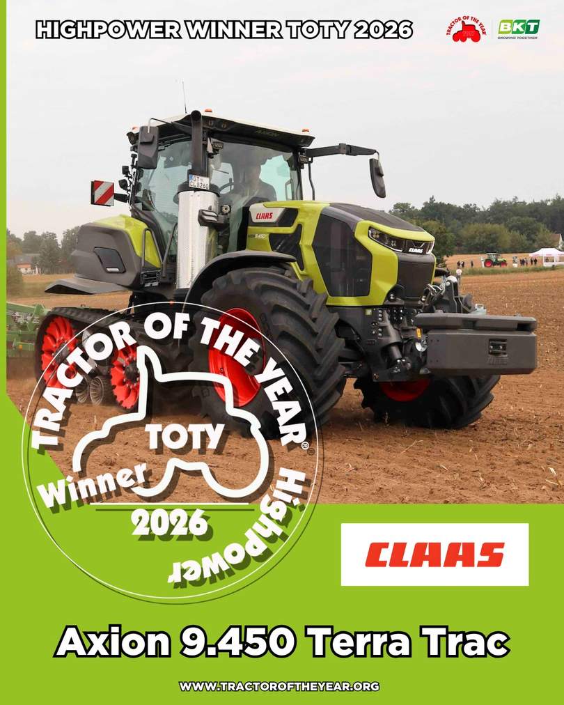 Tractor of the Year 2026 – ogłoszono zwycięzców podczas Agritechnica w Hanowerze