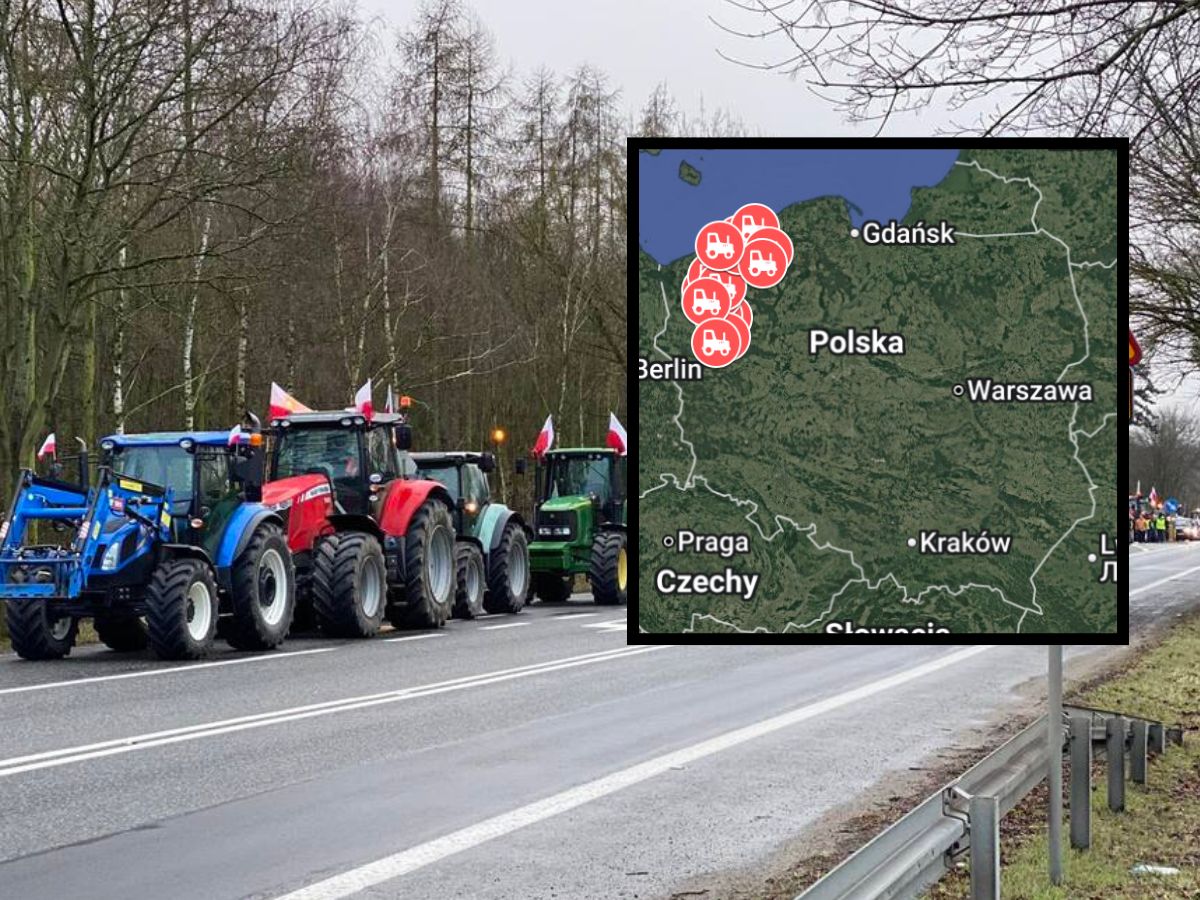 NAJWIĘKSZY PROTEST ROLNICZY OD LAT! 14 listopada kraj stanie – [MAPA BLOKAD]