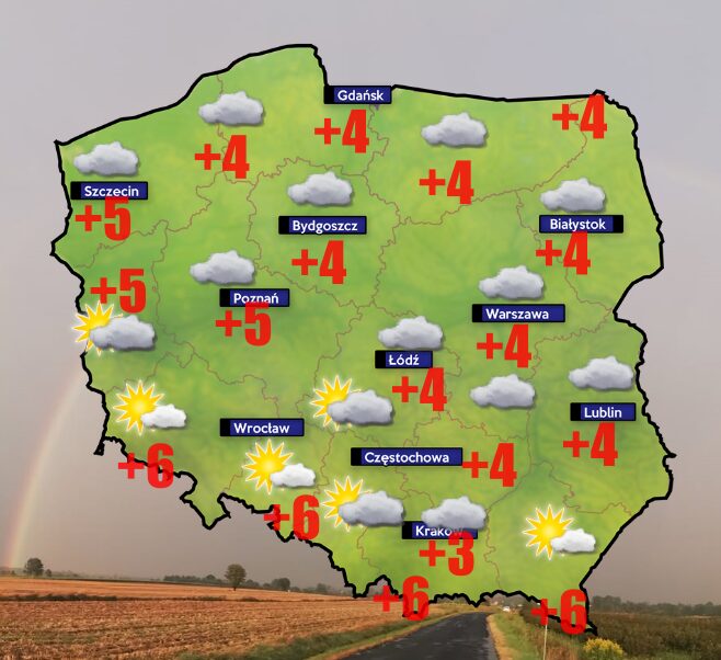 Pogoda 15 grudnia- mamy suchy grudzień