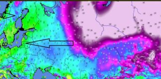 Stąd przyjdzie do nas zima