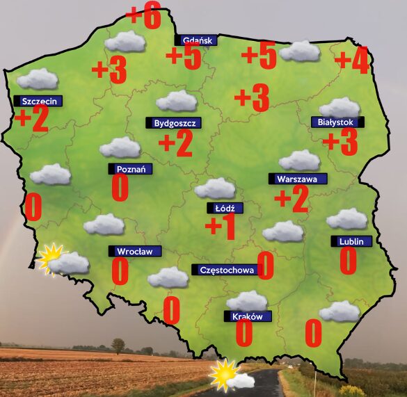 Pogoda 27 grudnia- Żuławy w opałach