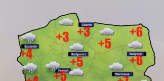 Pogoda 5 grudnia