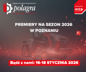 Polagra Premiery 2026 – inauguracja nowego sezonu rolniczego w Poznaniu 2 Baner Polagra Premiery 2026