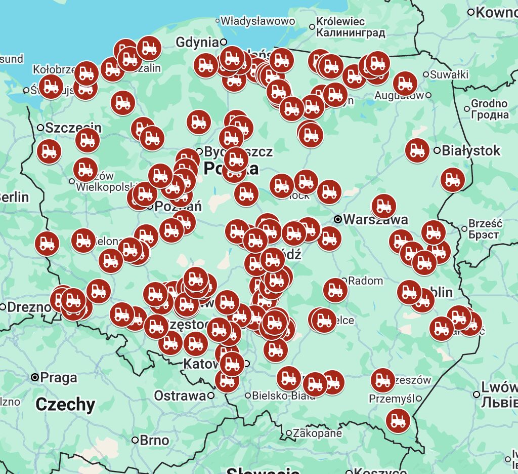 Protest rolników 30 grudnia. Setki ciągników na drogach [MAPA BLOKAD]