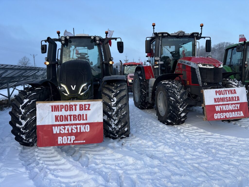 Warszawa: protest rolników 9 stycznia. Relacja, postulaty i kulisy wejścia do KPRM