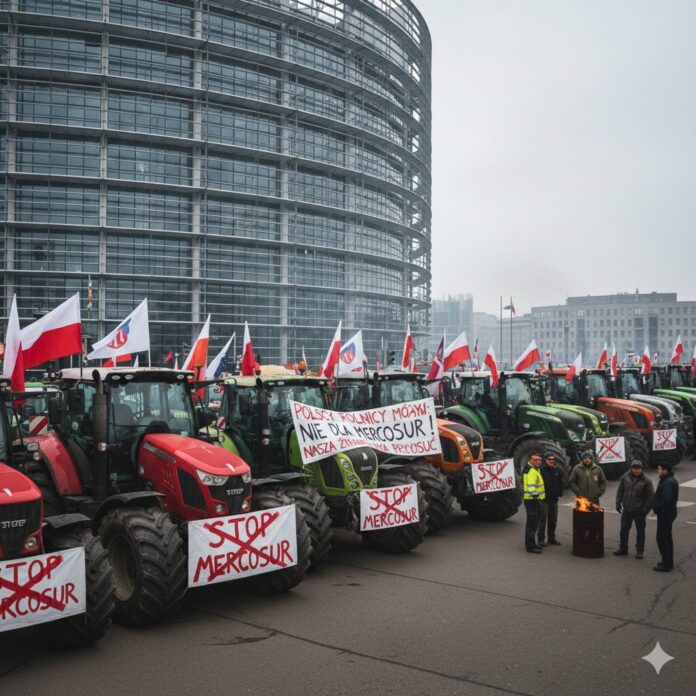 Mercosur - protesty rolnicze