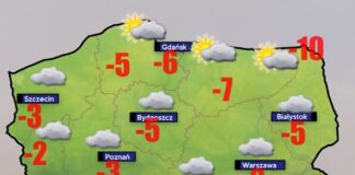 Pogoda 29 stycznia