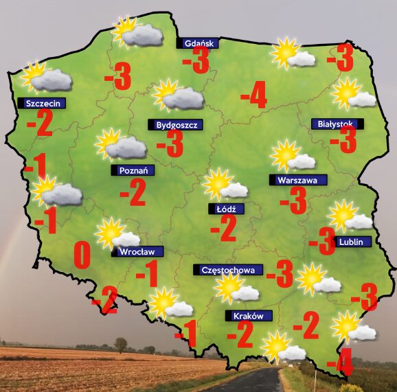 Pogoda. 5-11 stycznia z prawdziwą zimą