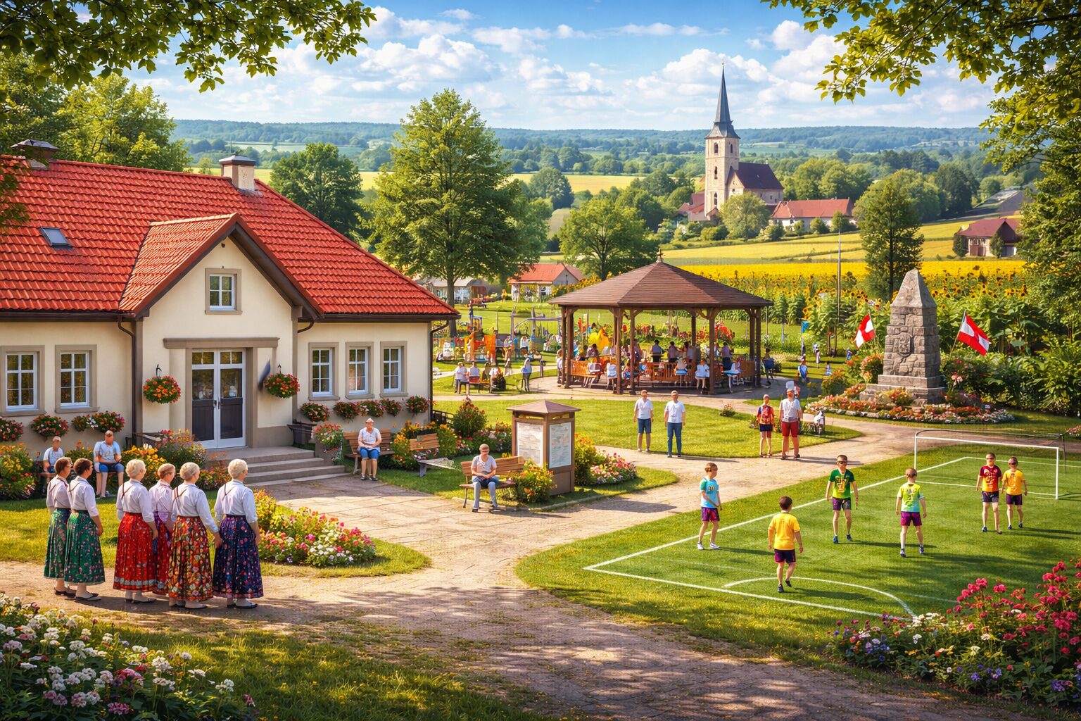 „Pięknieje wielkopolska wieś” – do 100 tys. dla sołectwa w ramach XVI edycji konkursu