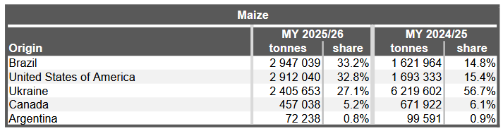 Import z Ukrainy drastycznie spadł, a ceny kukurydzy przez cały czas szorują po dnie. To nie Kijów, a rynek światowy dyktuje warunki