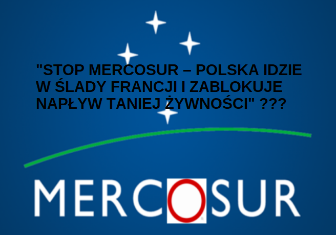 Ministerstwo Rolnictwa chce blokować import z Mercosur – podjęte działania
