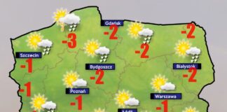 Pogoda 4 stycznia