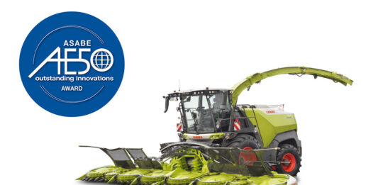 JAGUAR 1000 i ORBIS 10500 firmy CLAAS otrzymują nagrody AE50