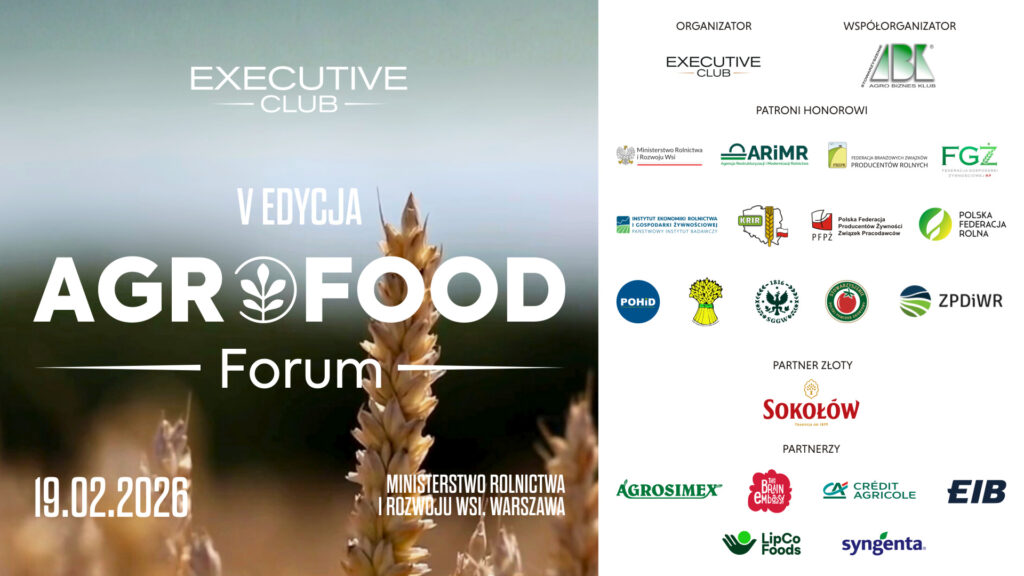 Już 19 lutego V edycja AgroFood Forum