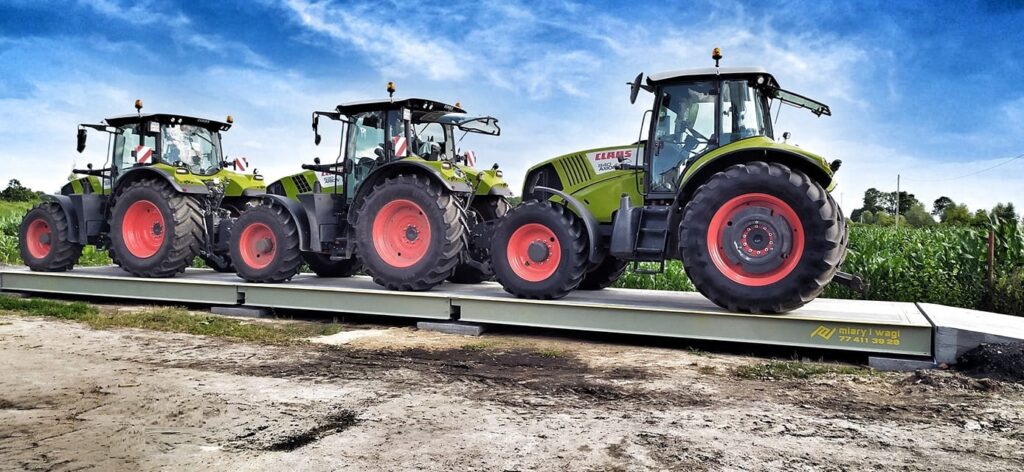 Waga najazdowa w gospodarstwie