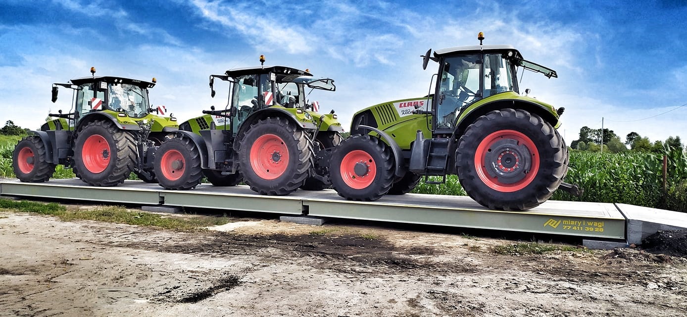 Waga najazdowa w gospodarstwie