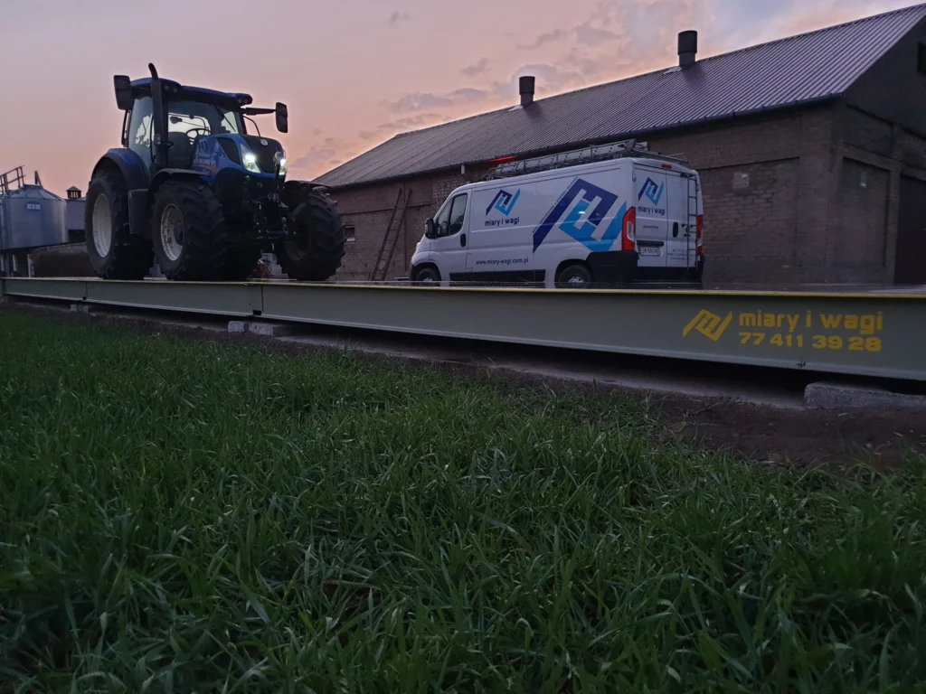 Waga najazdowa w gospodarstwie