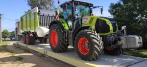 Waga najazdowa w gospodarstwie