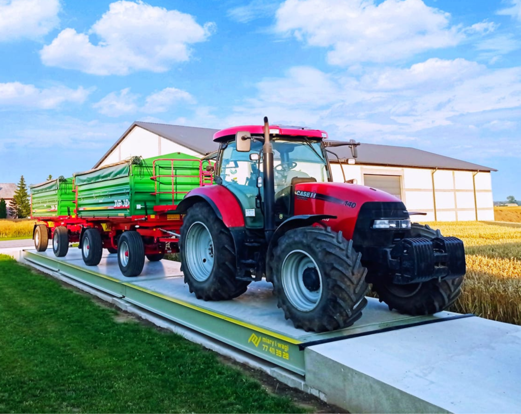 Waga najazdowa w gospodarstwie