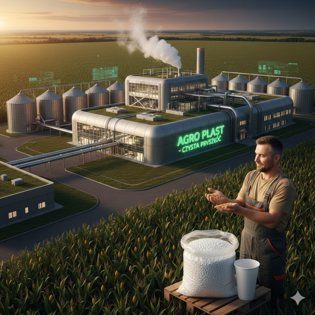 Bioplastik PLA: Czy ukraiński model „eksportu technologii” zawstydzi polski rynek kukurydzy?