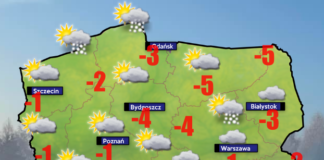 Pogoda 18 lutego