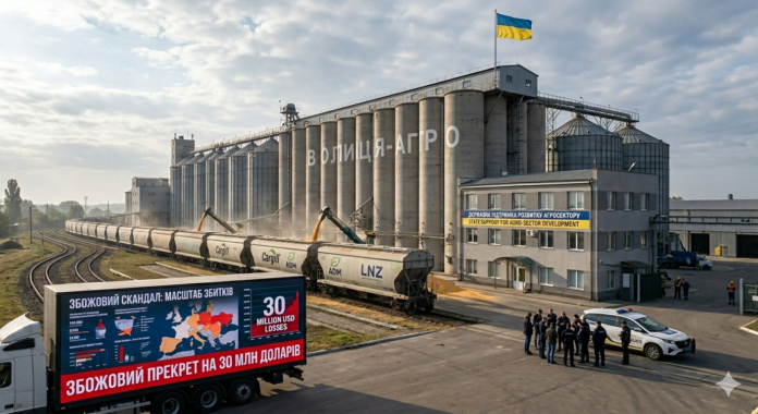 przekręt zbożowy na Ukrainie