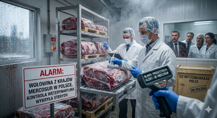 Hormony w mięsie z Mercosur